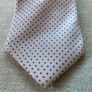 Gianni Butti necktie mens Elegant pink black Polka Dot slim 3” made in Italy